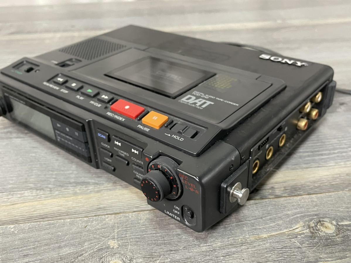 5024 TCD-D10/ソニー/SONY DIGITAL DAT/デジタルオーディオテープコーダー/デンオン/オーディオ機器/ケースあり TCD-D10 - SONY for Audio 広島の