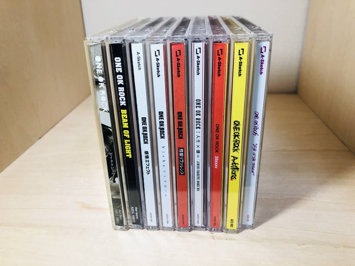□送料無料□ ONE OK ROCK オリジナルアルバム CD 9枚セット (ゼイタク