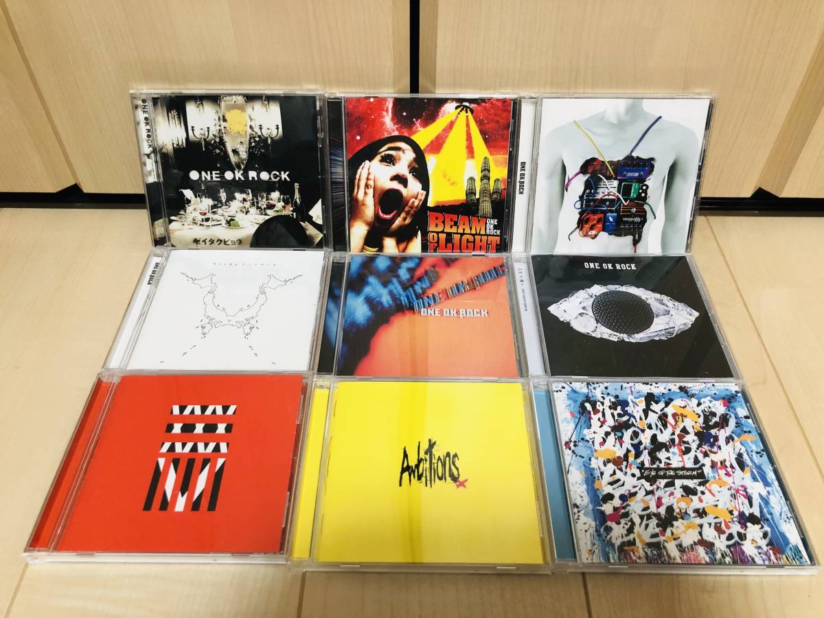 CD ONE OK ROCKアルバム9枚 □送料無料□ ONE OK ROCK オリジナルアルバム CD 9枚セット (ゼイタク