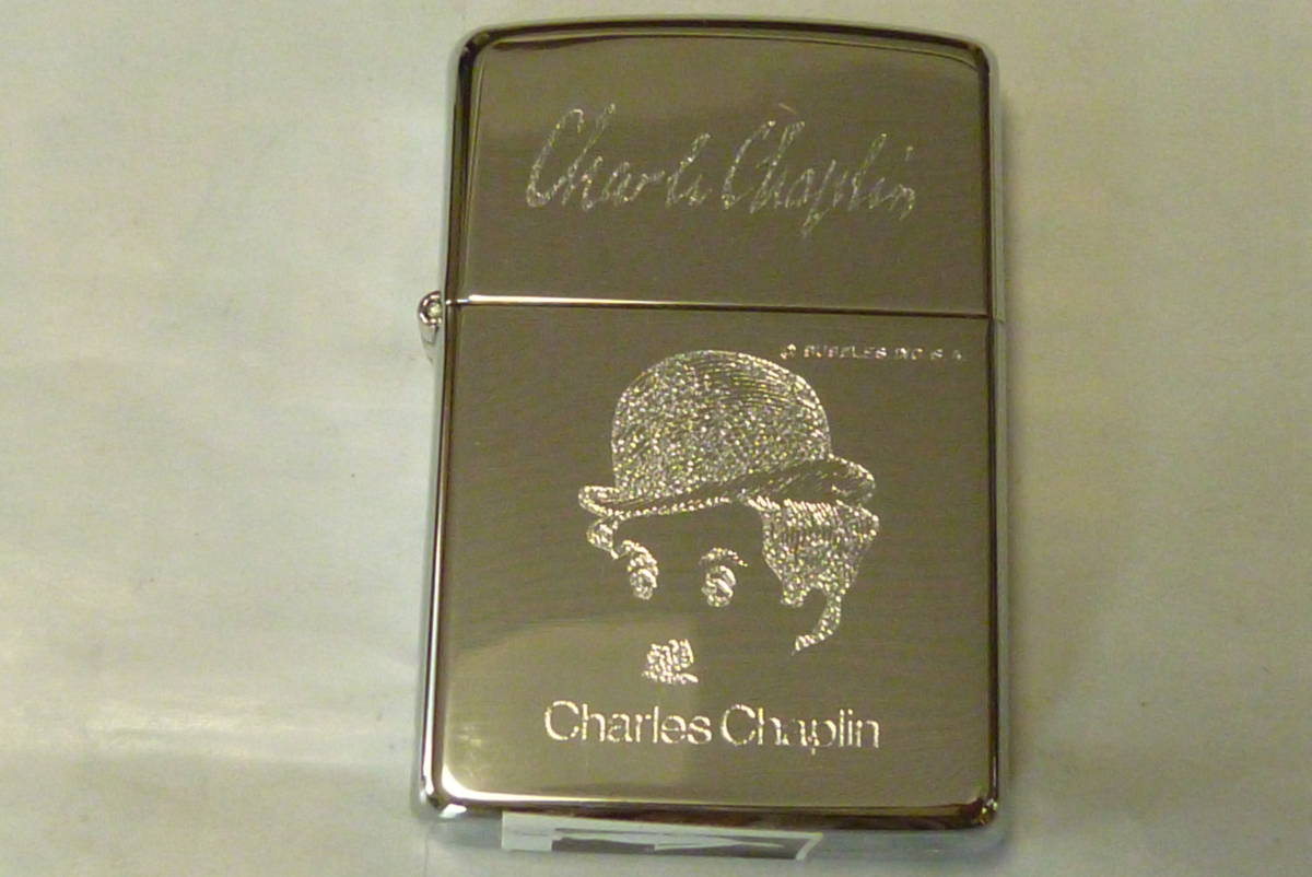 ZIPPO 1990年 Charles Chaplin シルバー鏡面仕上げ NO-332の入札履歴 