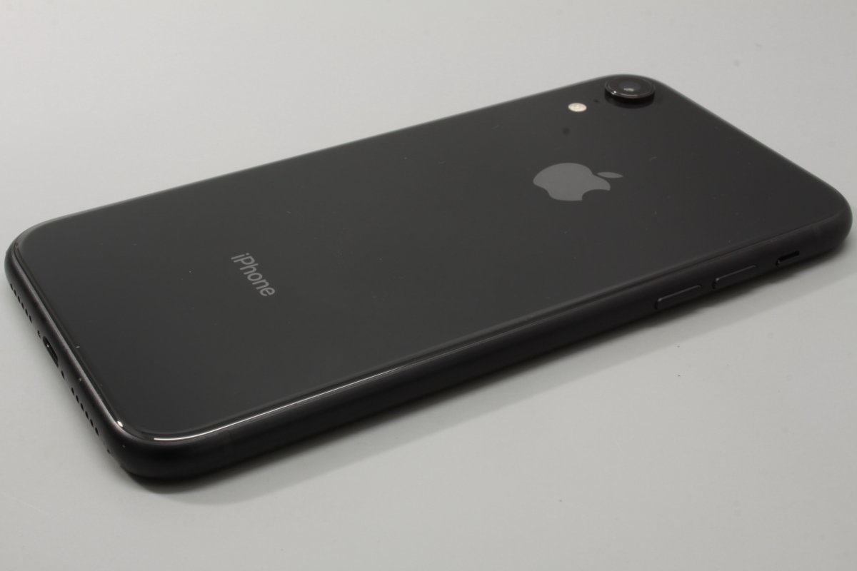 Apple iPhoneXR 64GB Black A2106 MT002J/A バッテリ90%□SIMフリー