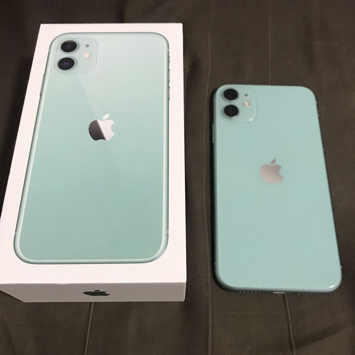 (美品)iPhone11 SIMフリー グリーン128GB 