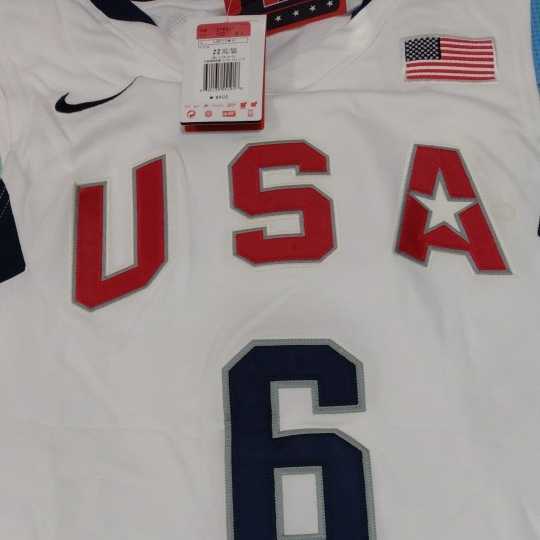 USA JAMES バスケユニフォーム 6番 レブロン・ジェームズ アメリカ