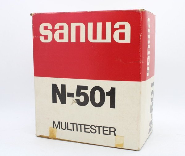 【人気定番，送料無料】 現状 サンワ アナログテスター N-501 電気テスター 回路計 2uA fs SANWA 無線 05Z2058-26(電気計測器)｜売買されたオークション情報、yahooの商品情報をアーカイブ公開 - オークファン 電気計測器