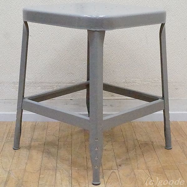 LYON FACTORY STOOL/P.F.S. リヨン ファクトリー スツール メタル