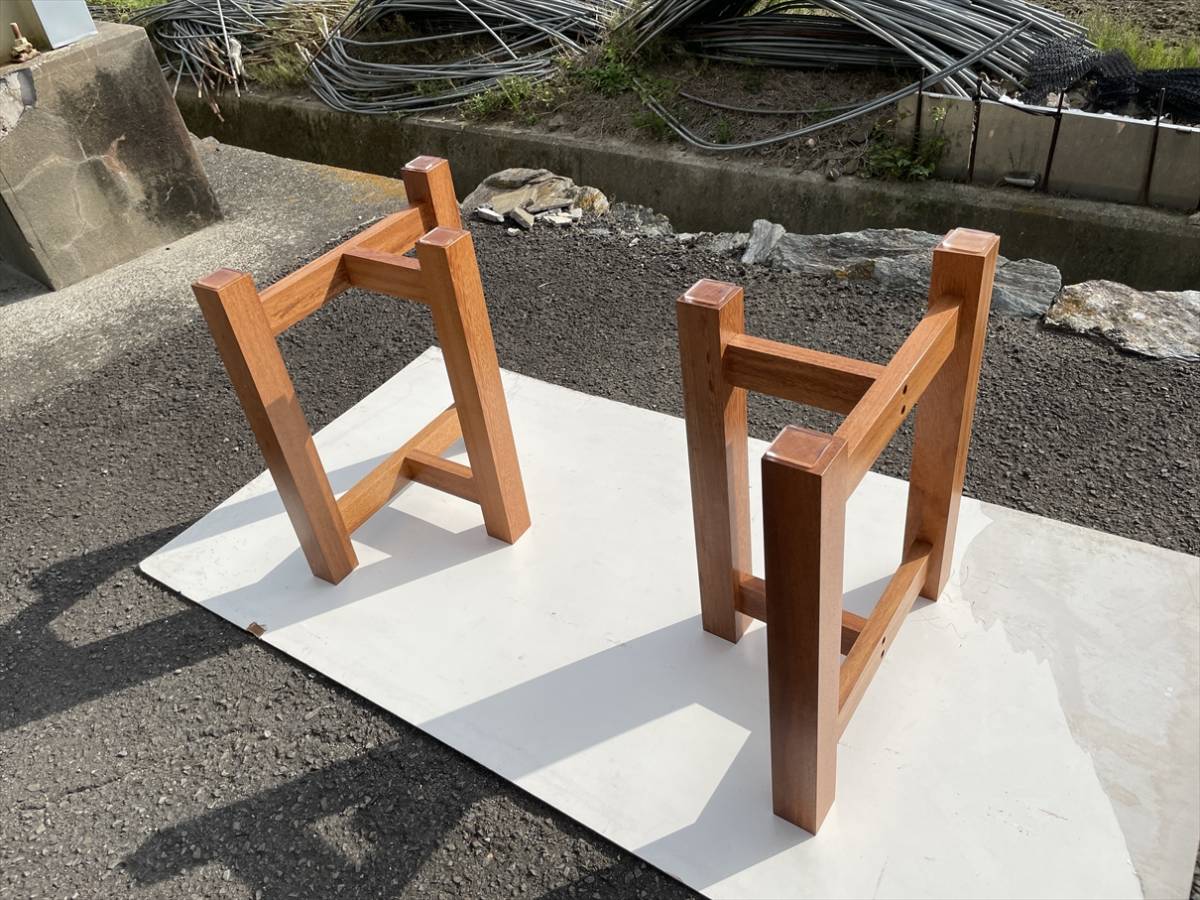 豊富な，大人気 花林テーブル脚 １セット ダイニングテーブル 一枚板 DIY カウンター テーブル 棚 テレビ台 ちゃぶ台 花梨 カリン ２(花梨（かりん）)｜売買されたオークション情報、yahooの商品情報をアーカ 板、シート