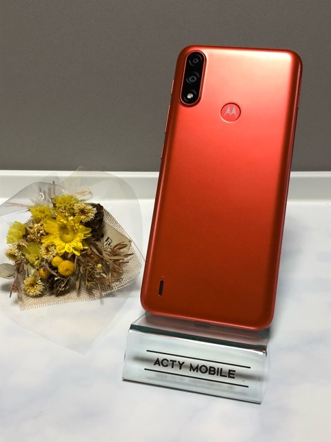 Motorola moto e7 power 32GB XT2097-7 コーラルレッド【国内版 SIM 