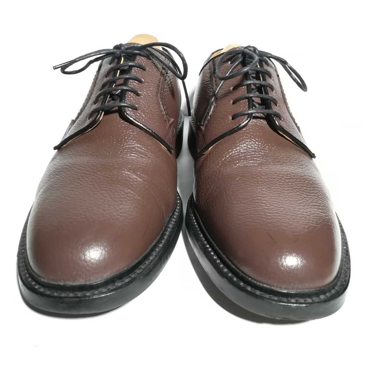 3392 良品 ☆リーガル REGAL☆ 2509 シボ革 プレーントゥ 24.5EE