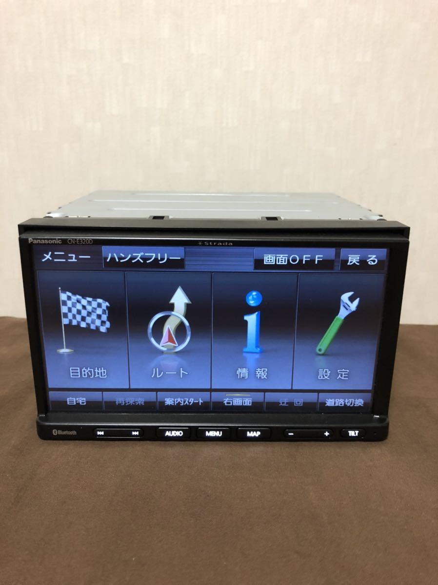 Panasonic CN-E320D パナソニックストラーダ メモリーナビ 地図データ