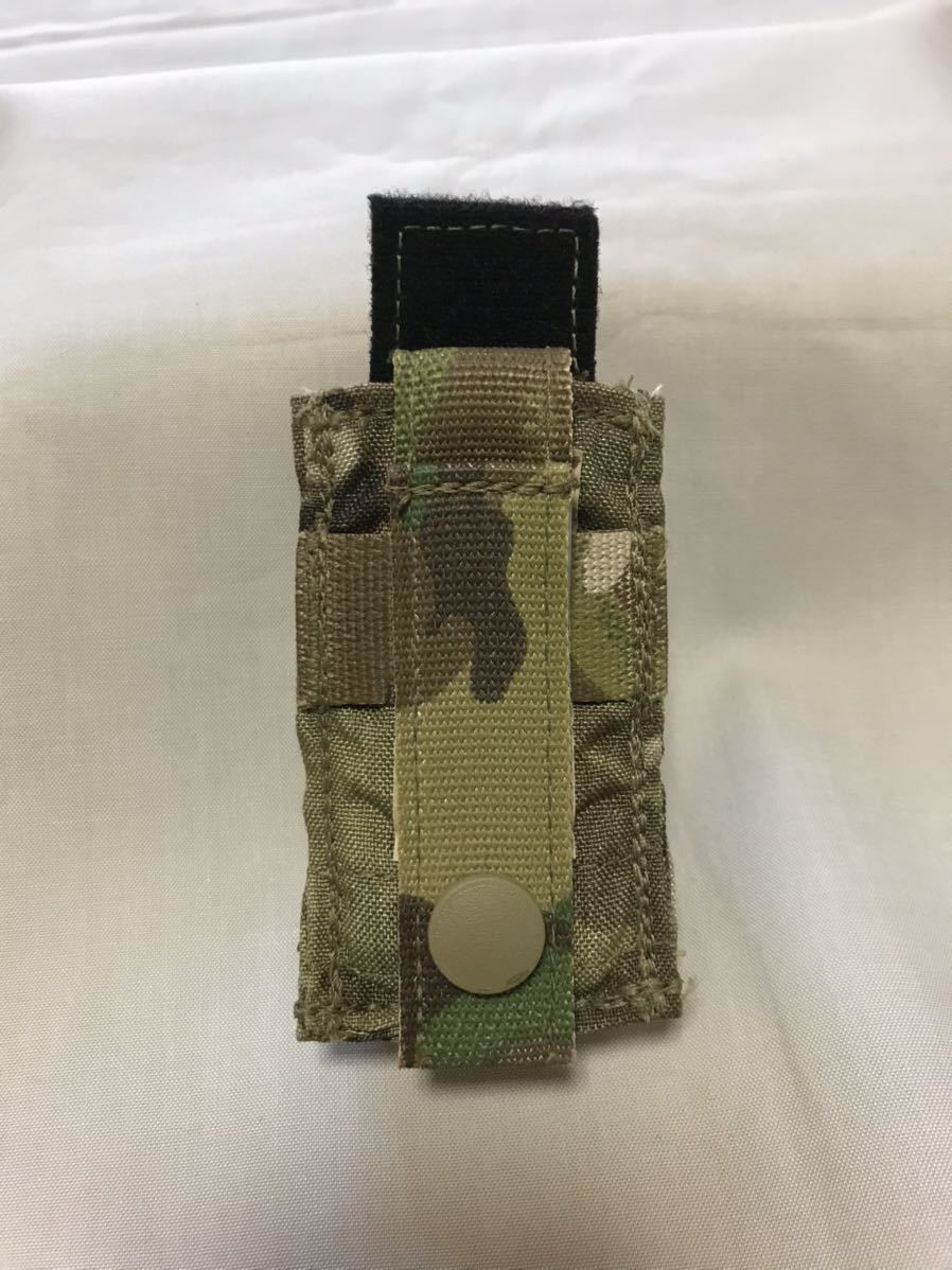 EAGLE シングル カイデックス M9 ピストル マガジンポーチ マルチカム