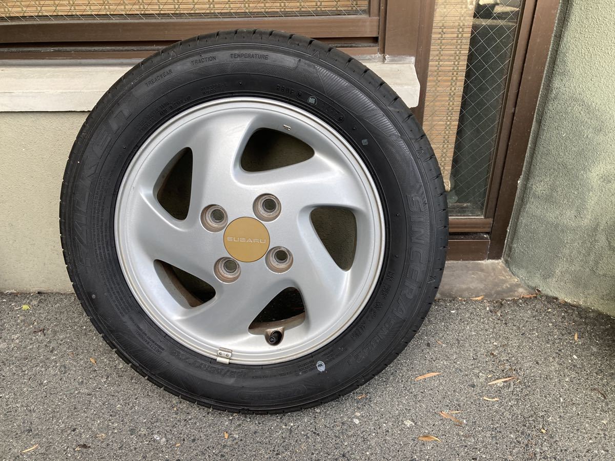 スバル 中古 スタッドレス スバル純正ホイール タイヤセット スバル 