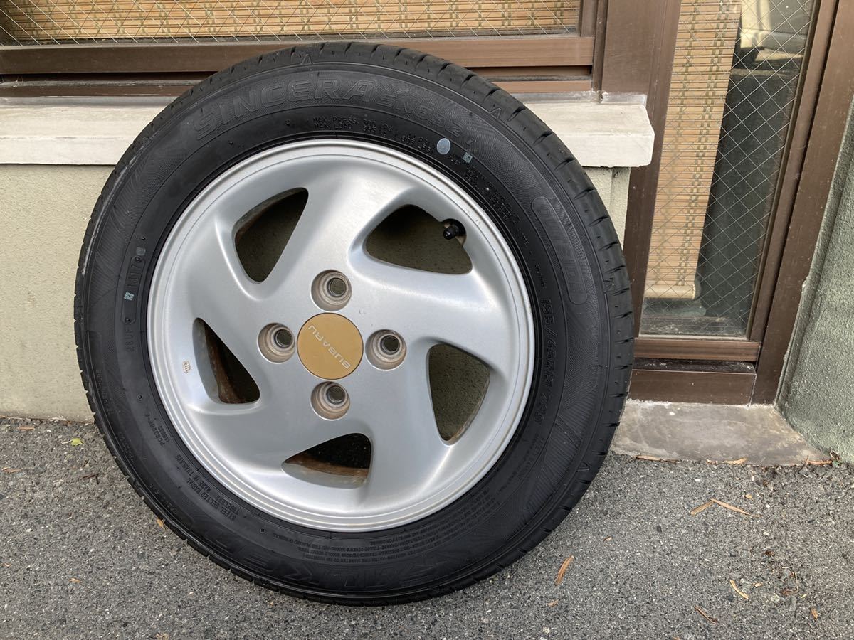 スバル 中古 スタッドレス スバル純正ホイール タイヤセット スバル 