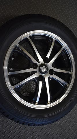 175/65R15 スタッドレス＆アルミホイール4本セット 中古品 スイフト 