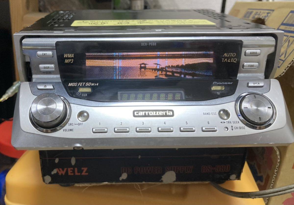 品質保証，定番 カロッツェリア carrozzeria 名機 パイオニア DEH-p088 