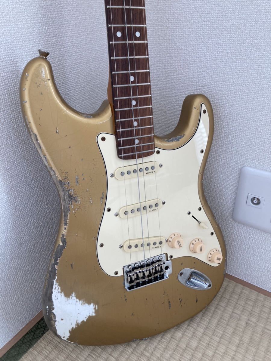 メーカー不明 レリック加工 ST ストラトキャスター フェンダー