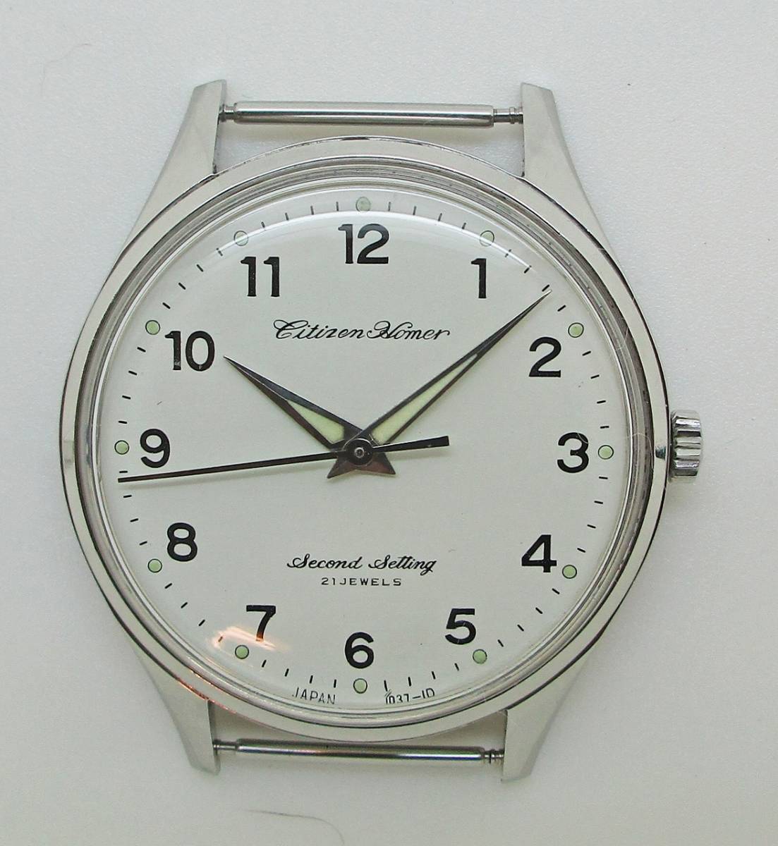 シチズン ホーマー 21石 国鉄 鉄道時計 金沢鉄道管理局 Professional 