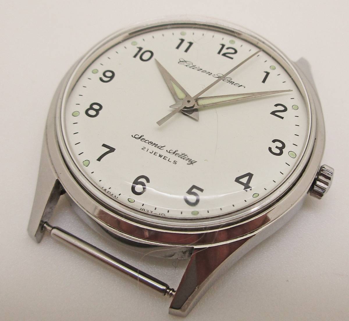 シチズン ホーマー 21石 国鉄 鉄道時計 金沢鉄道管理局 Professional 