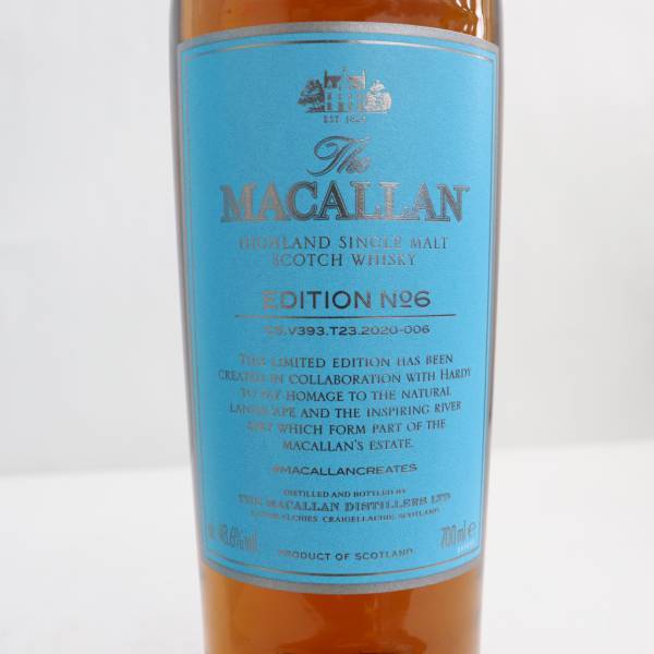 エディション No.6 ザ・マッカラン MACALLAN マッカラン EDITION 700ml
