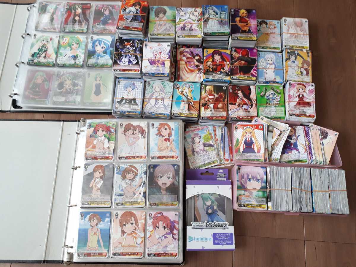 新品，爆買い ヴァイス WS TCG 約8kg 大量まとめセット Wei Schwarz 五等分の花嫁 KOF リゼロ メイドラゴン とある ラブライブ ごちうさ 他(ヴァイスシュヴァルツ)｜売買されたオークション情報、yahooの商品情報 ヴァイスシュヴァルツ