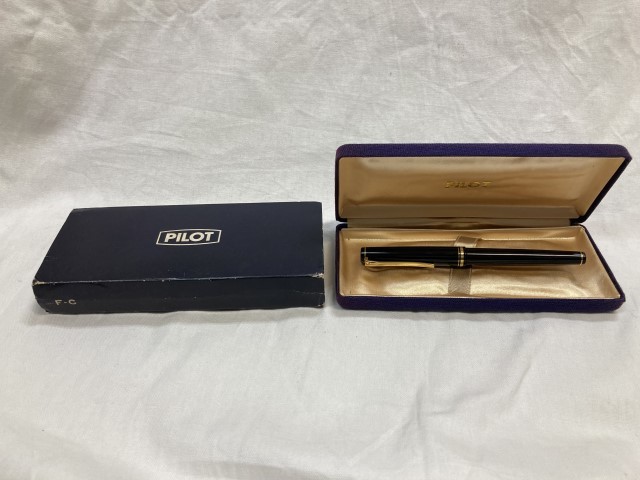 パイロット エラボー（ELABO） 万年筆 金色装飾 14K 文房具・事務用品