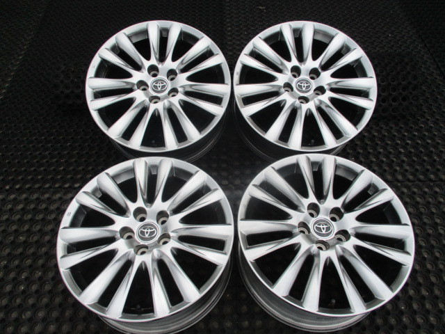 定番人気，新作 R40824 トヨタ純正 ハリアー 18&times;7.5J+45 114.3 5穴 4本(5穴)｜売買されたオークション情報、yahooの商品情報をアーカイブ公開 - オークファン 5穴