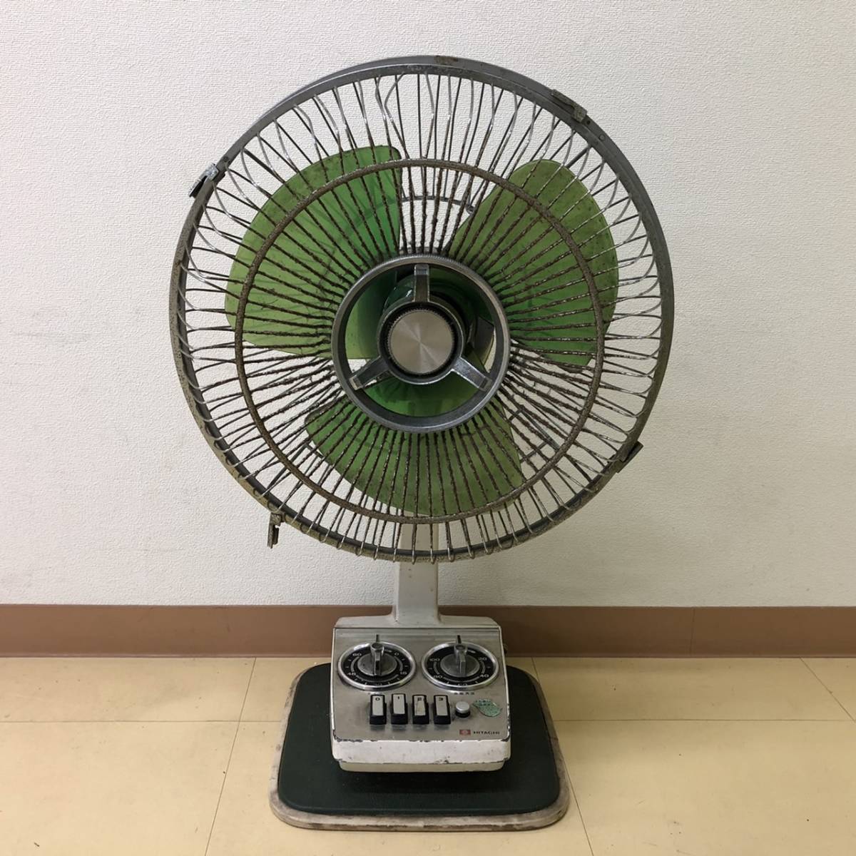 HITACHI D-626 扇風機 日立 30cm 3枚羽 昭和レトロ 現状品