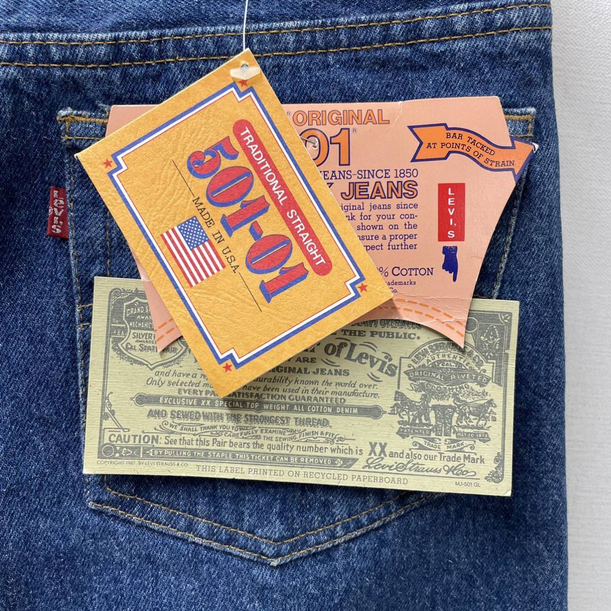 w28 USA製 DEADSTOCK 93年 Levi