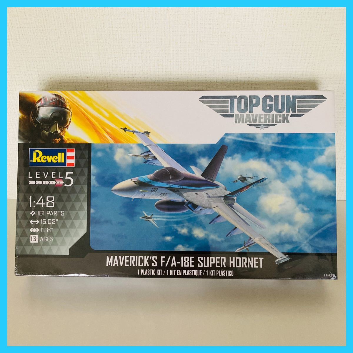 ★新品未開封★ トップガン マーヴェリック F/A-18E スーパー ホーネット レベル レヴェル TOPGUN MAVERICK Revell 1/48 プラモデル ドイツ