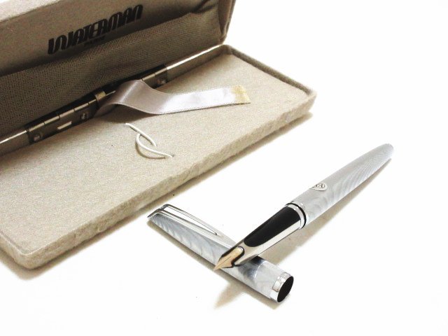 XN953◇ウォーターマン フランス製 万年筆 ペン先18K-750 EF(極細字