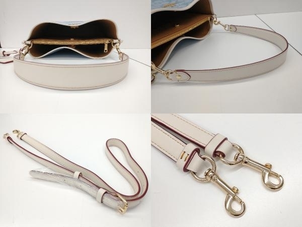 COACH シグネチャー 2way モリーバケット ショルダーバック 