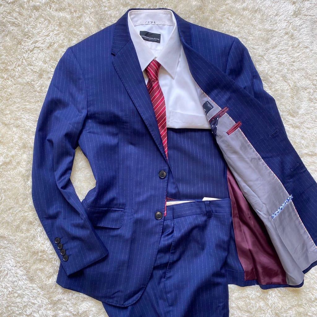 極美品 【最高級】ポールスミス Paul Smith × REDA生地 super130's
