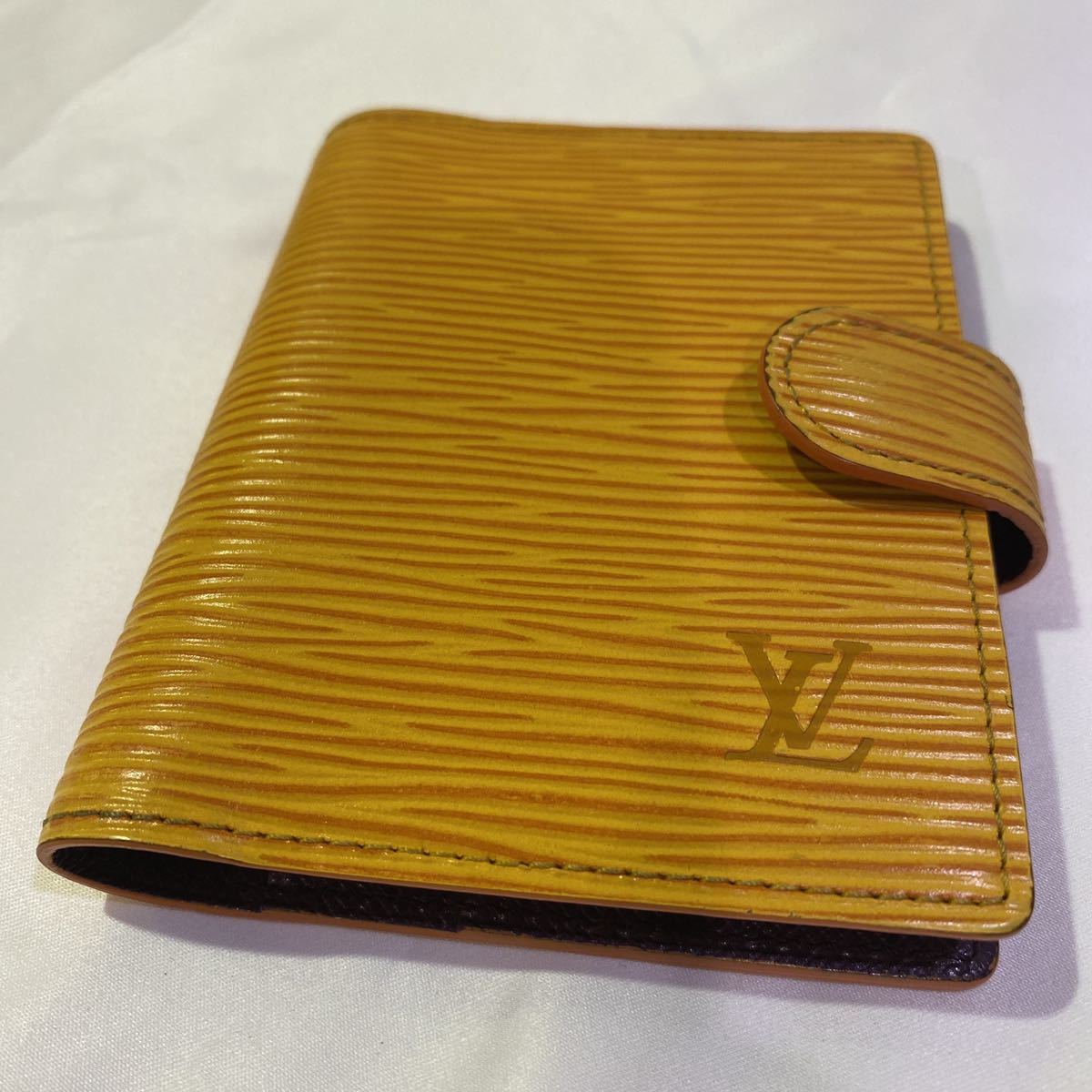 美品 使用少なめ】LOUIS VUITTON ルイヴィトン 手帳カバー メモ帳 