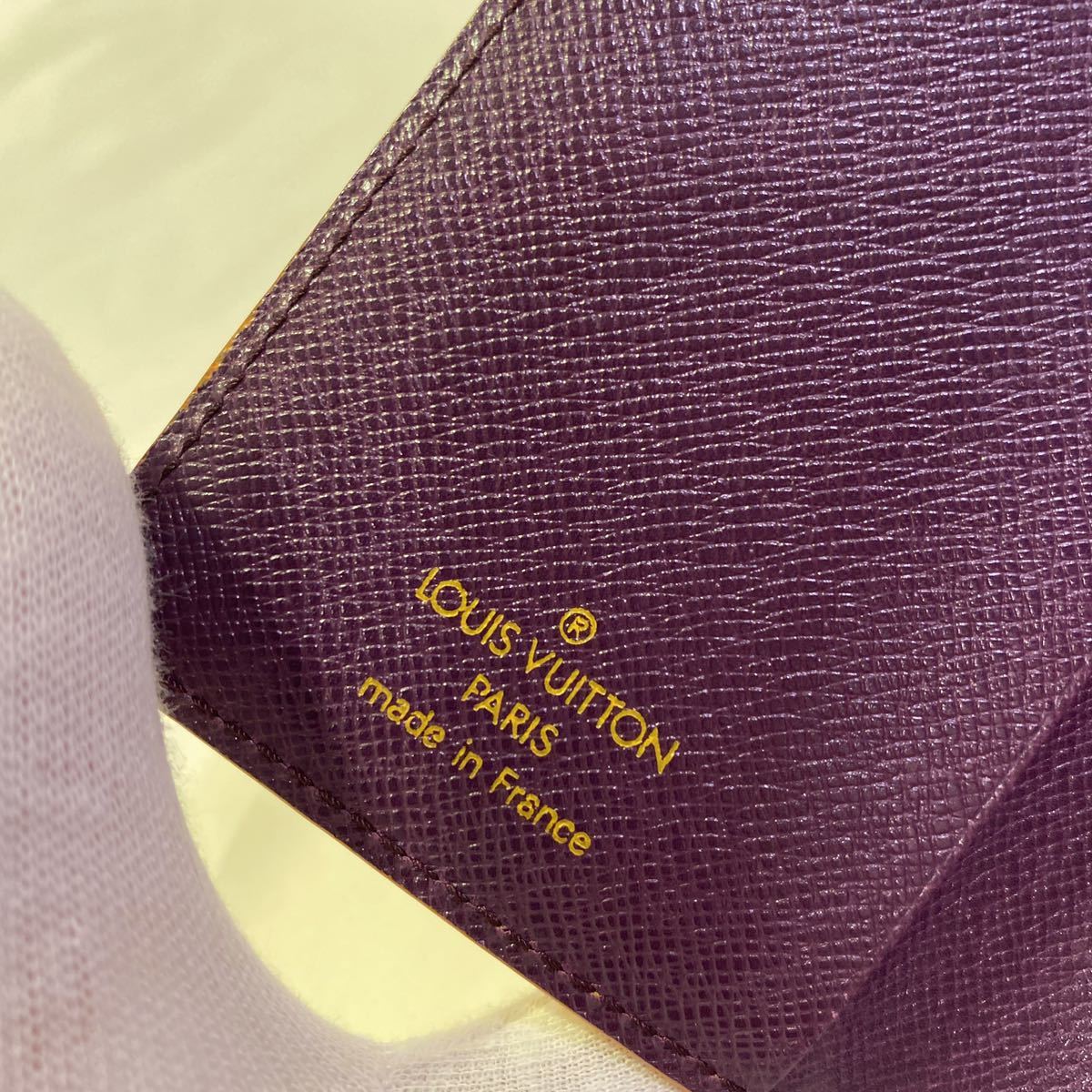 美品 使用少なめ】LOUIS VUITTON ルイヴィトン 手帳カバー メモ帳 