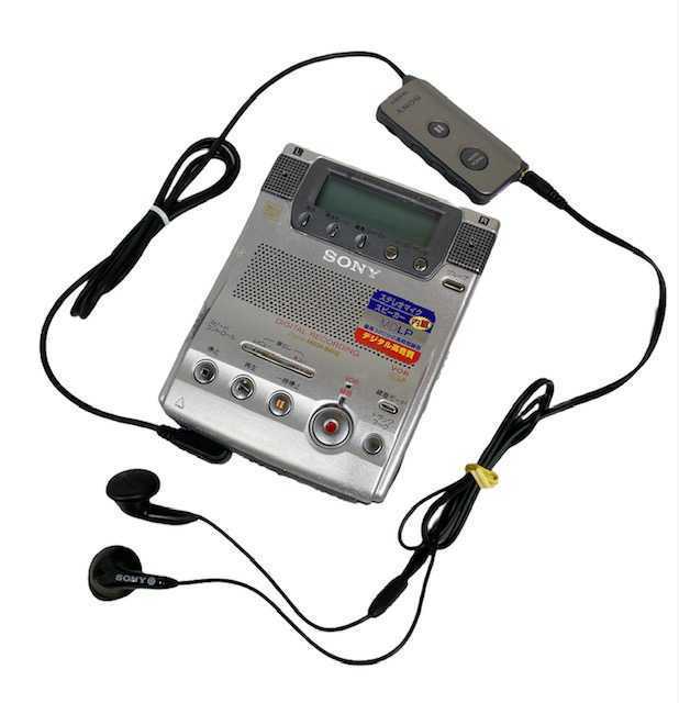 ソニー SONY ポータブルミニディスクレコーダー MZ-B100 MDプレーヤー
