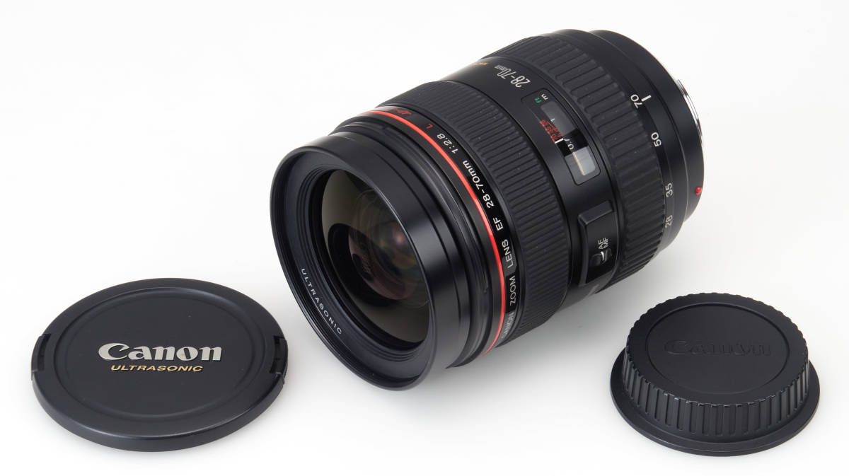 キャノン CANON EF 28-70mm f2.8 L USM 外観美品 レンズくもり有り 撮影