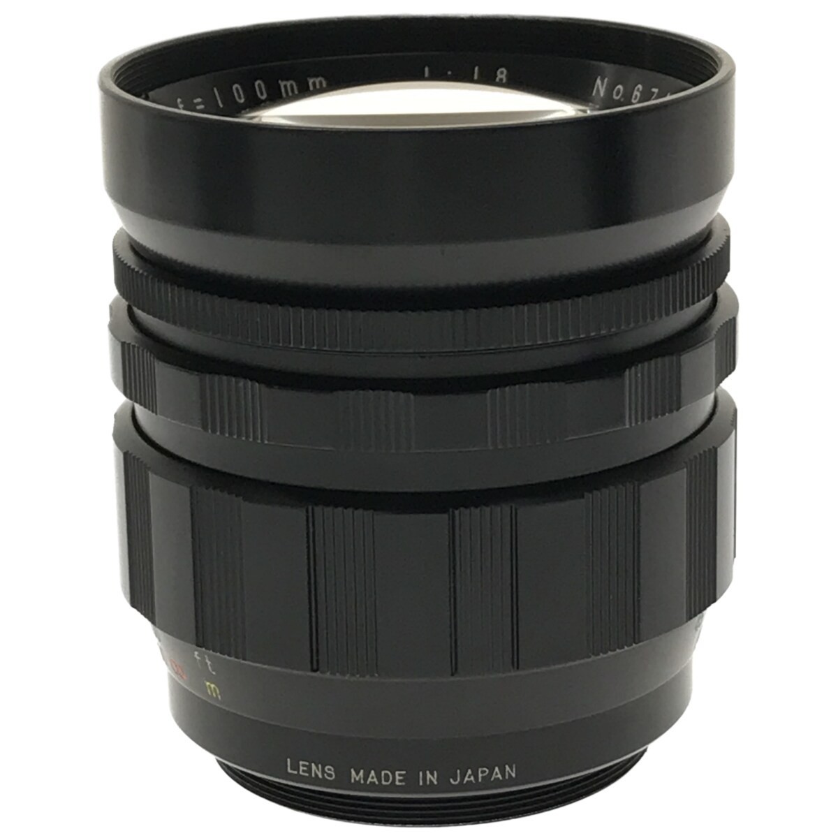 希少 完動美品】KOMURA SANKYO KOHKI 100mm F1.8 大口径 望遠 単焦点