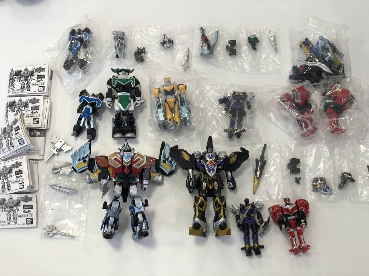 魔法戦隊マジレンジャー カプセル合体マジレンジャースペシャル 全8種