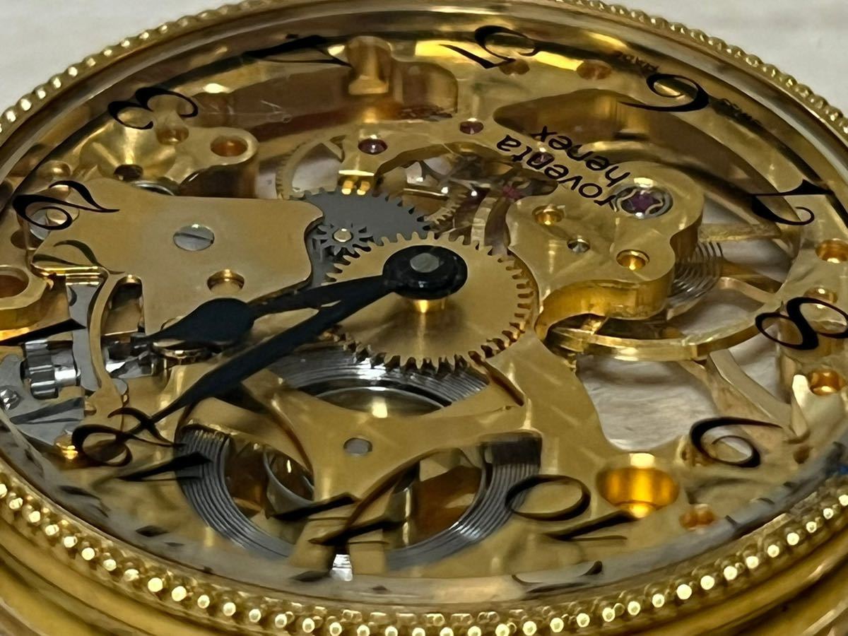 懐中時計 スケルトン ROVENTA HENEX ロベンタへネックス 動作確認済み
