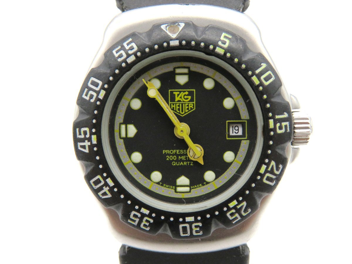 稼動 TAG HEUER タグホイヤー フォーミュラ1 376.508 ラバー