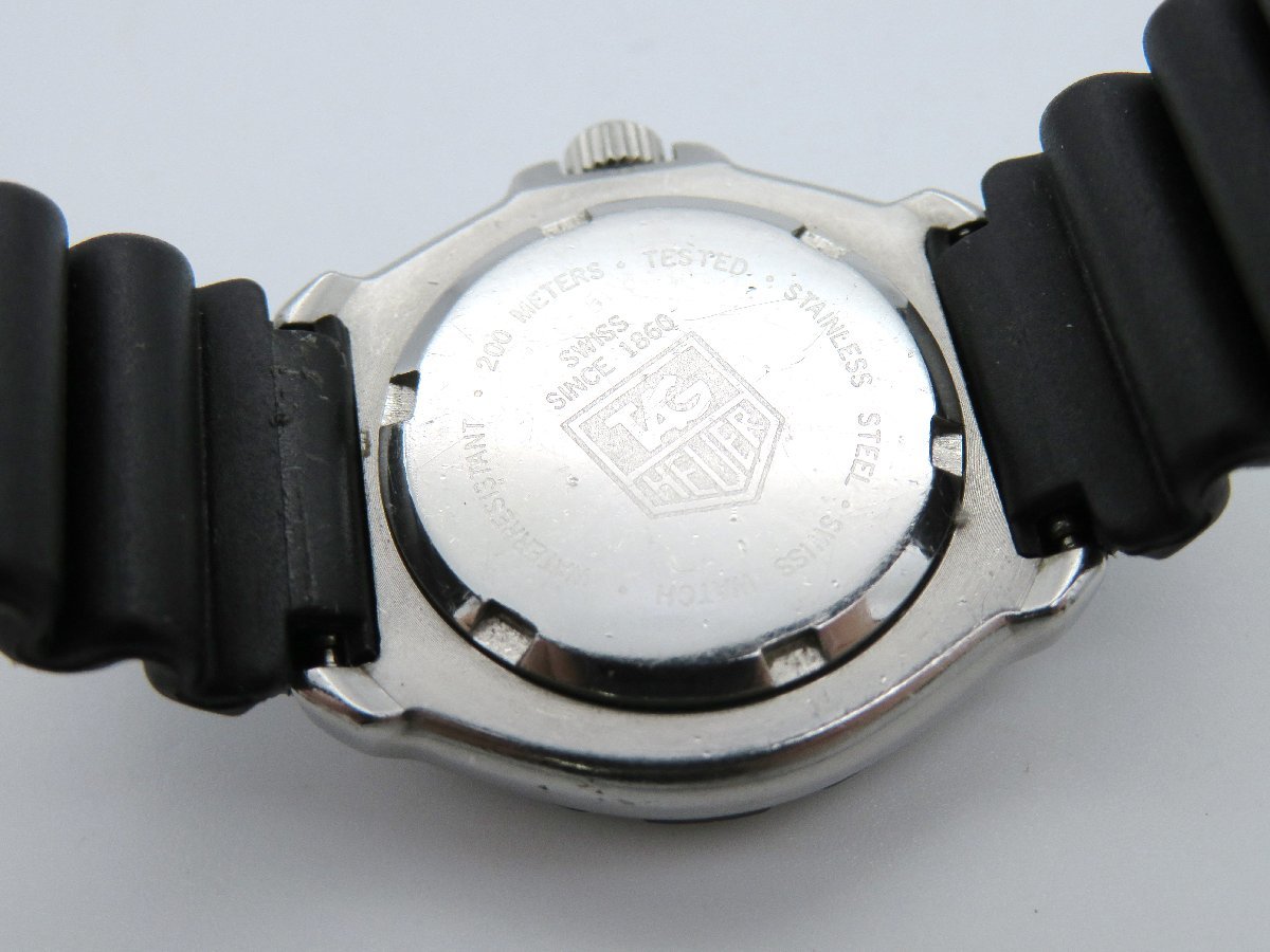 稼動 TAG HEUER タグホイヤー フォーミュラ1 376.508 ラバー