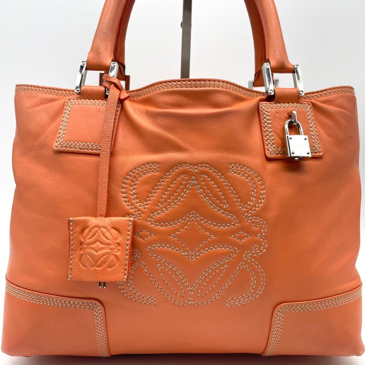 ◇ロエベ LOEWE◇リピートアナグラム 290703 トートバッグ 