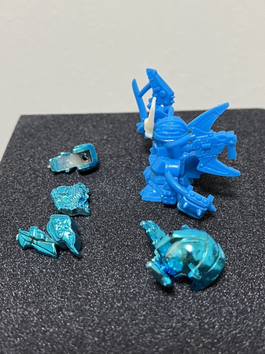 烈光頑駄無 烈光の鎧 ガン消し SDガンダム 青メッキ 当時物 ライナー未