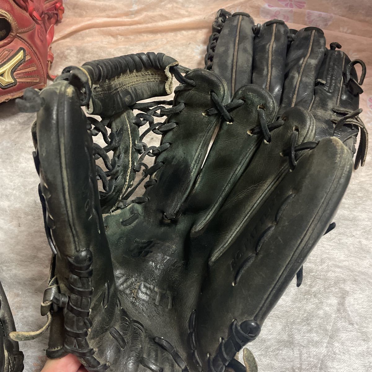 野球 グローブ グラブ 8個セット まとめ売り ゼット 軟式 硬式 外野手 