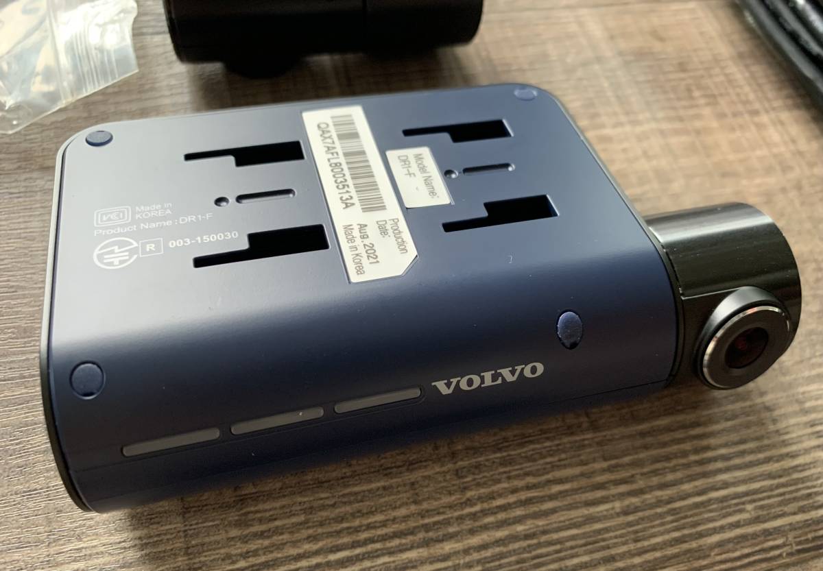 volvo ボルボ 純正 ドライブレコーダー DR-1 フロント リア セット