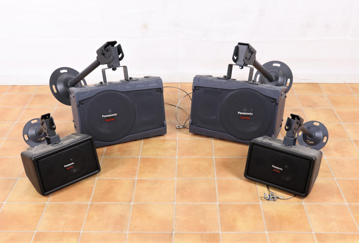 Panasonic RAMSA WS-A10-K パナソニック ラムサ 松下電器 スピーカー 4