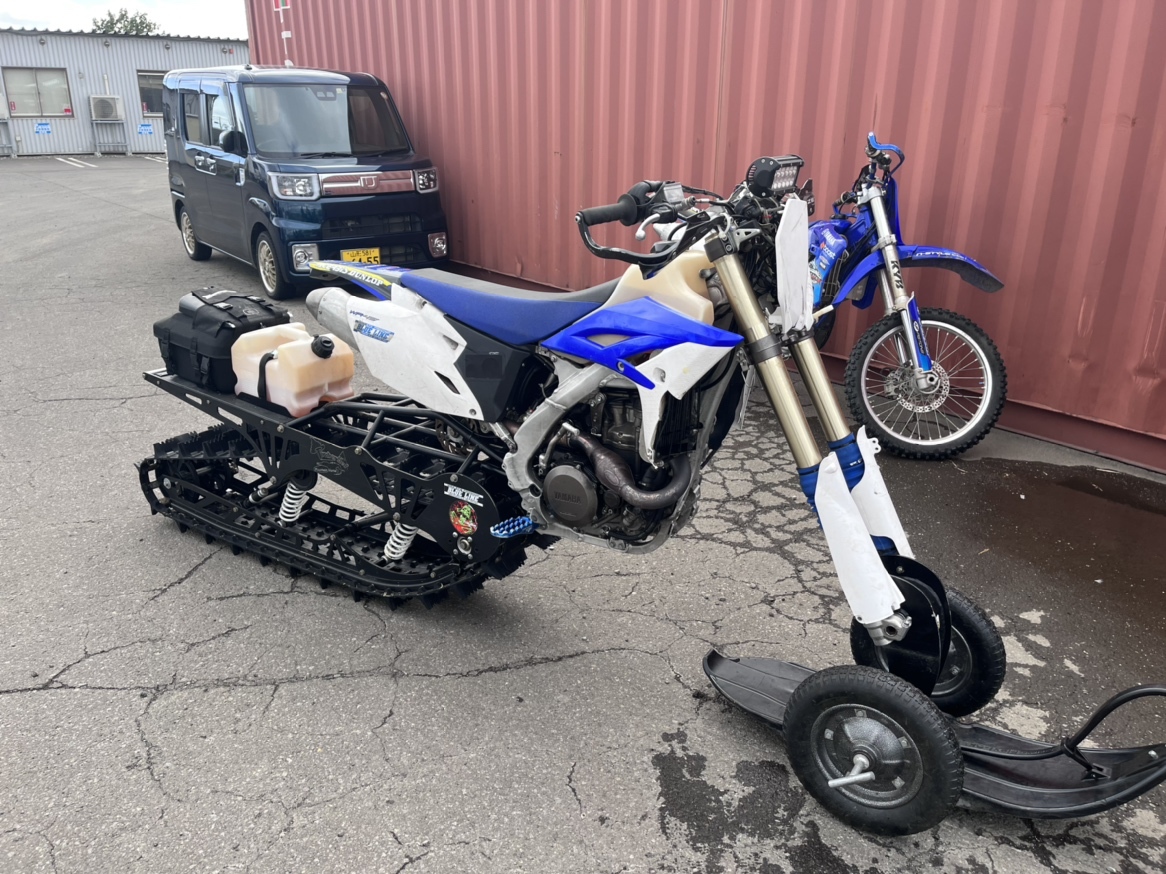 スノーバイク WR450F 2016年式 セル有 TimberSled 137