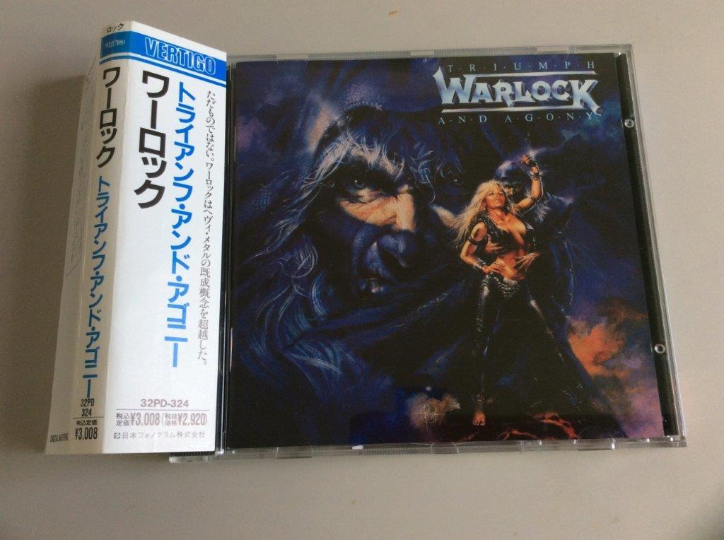 SALE，格安 ワーロック WARLOCK トライアンフ アンド アゴニー TRIUMPH AND AGONY 帯付き(一般)｜売買されたオークション情報、yahooの商品情報をアーカイブ公開 - オークファン 一般