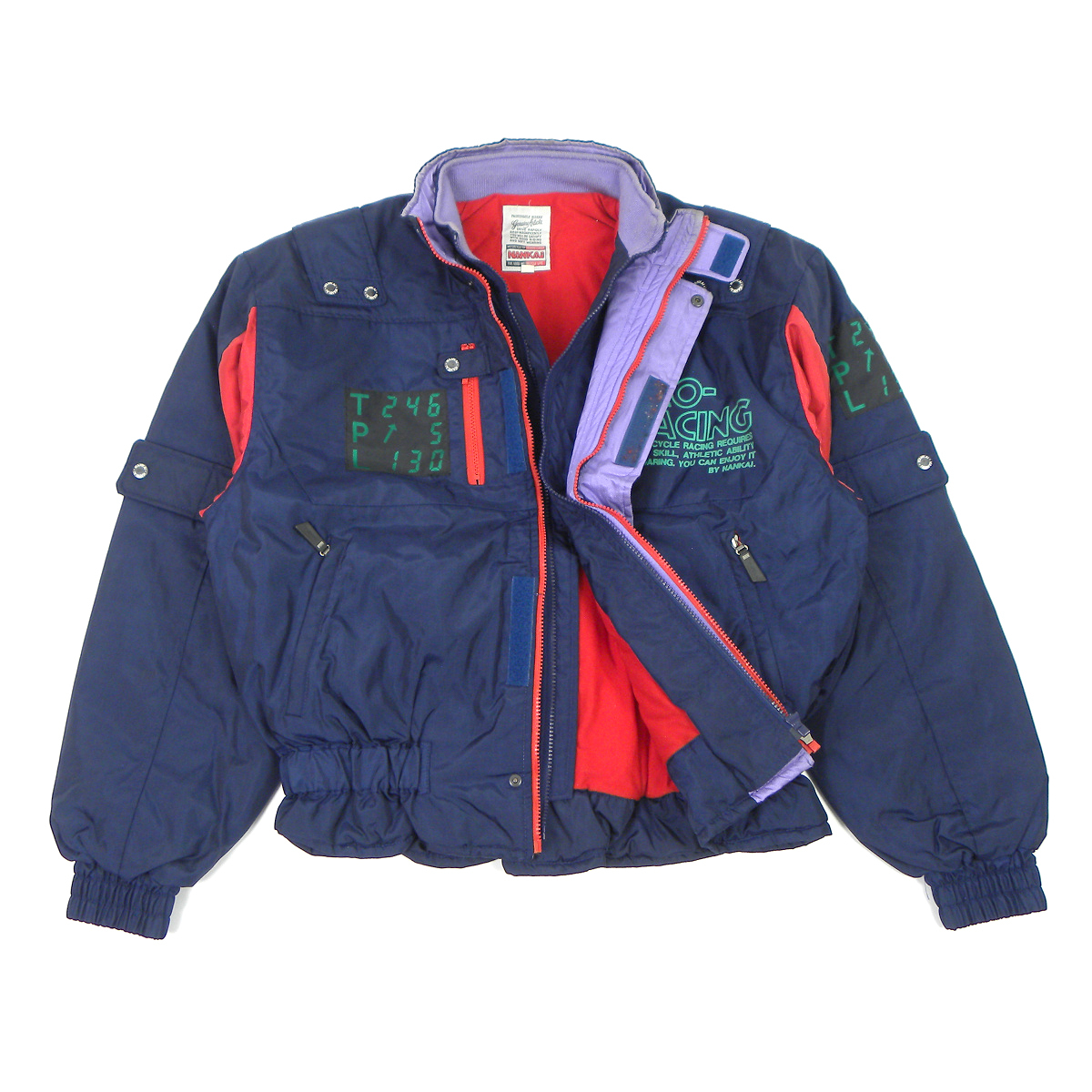 ナンカイ NANKAI 中綿 ナイロンジャケット ライディング ライダース
