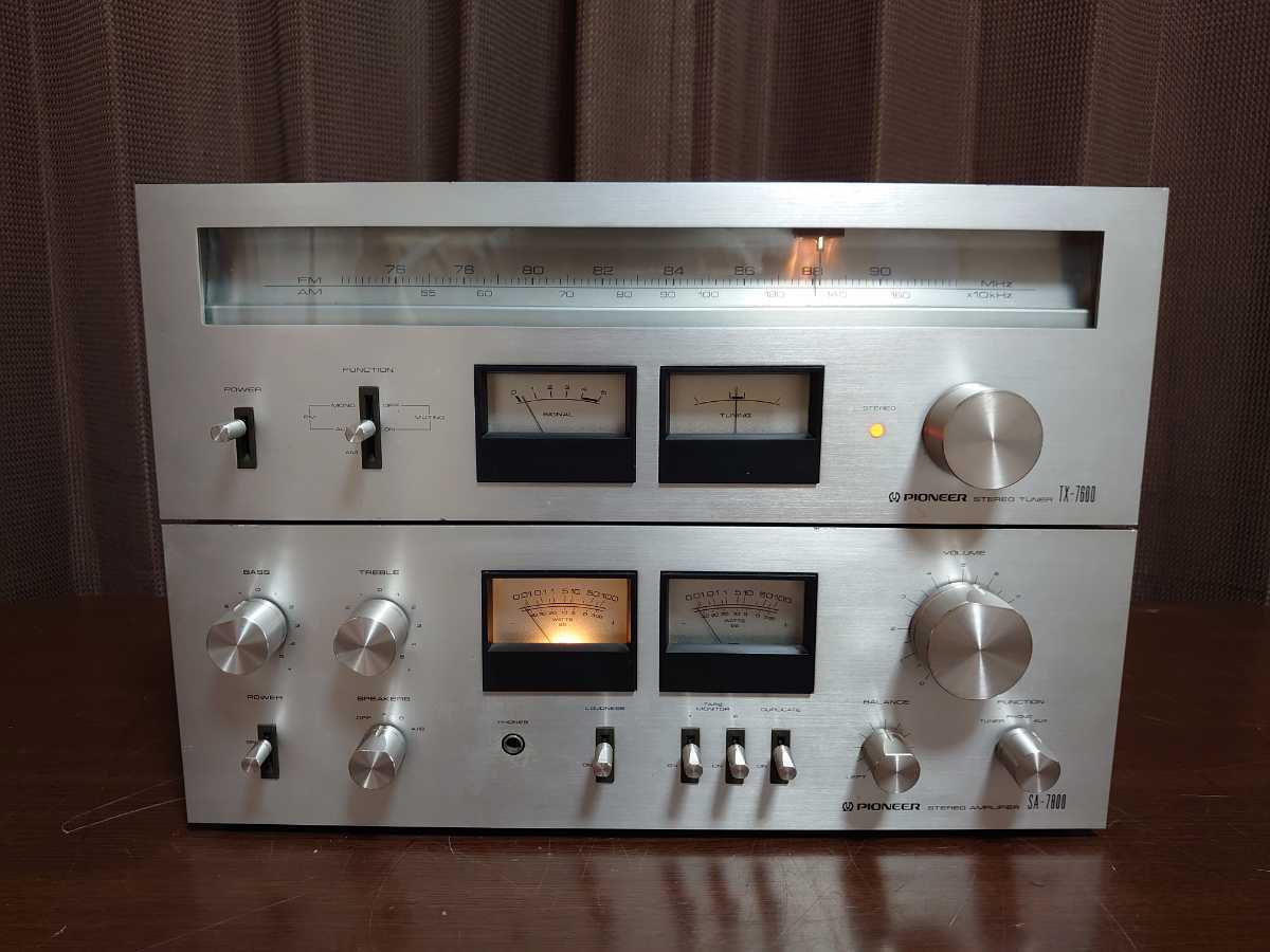 ☆PIONEER パイオニア SA-7600 アンプ ☆ジャンク☆ Pioneer