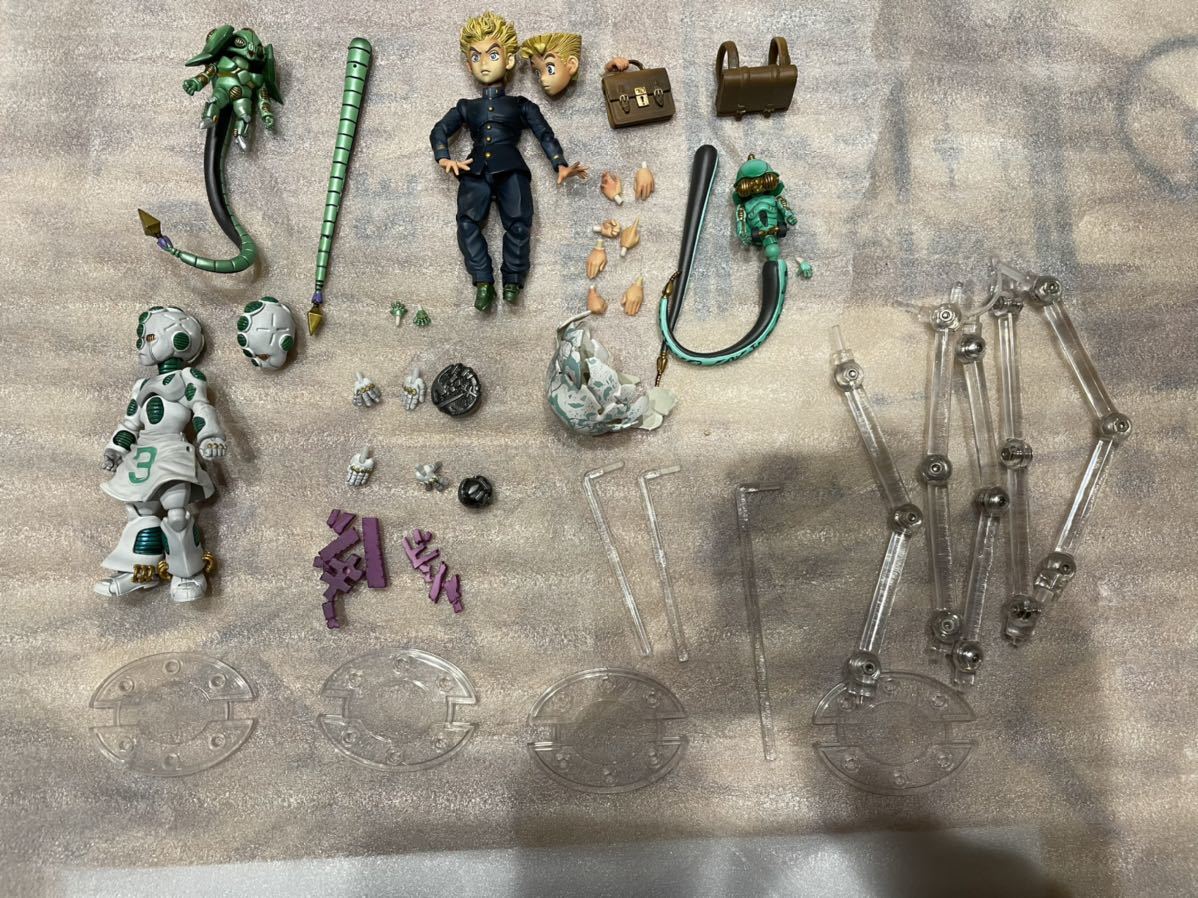 メディコス・エンタテインメント 超像可動 ジョジョの奇妙な冒険 第四部 ダイヤモンドは砕けない 広瀬康一&エコーズ 箱なし_1